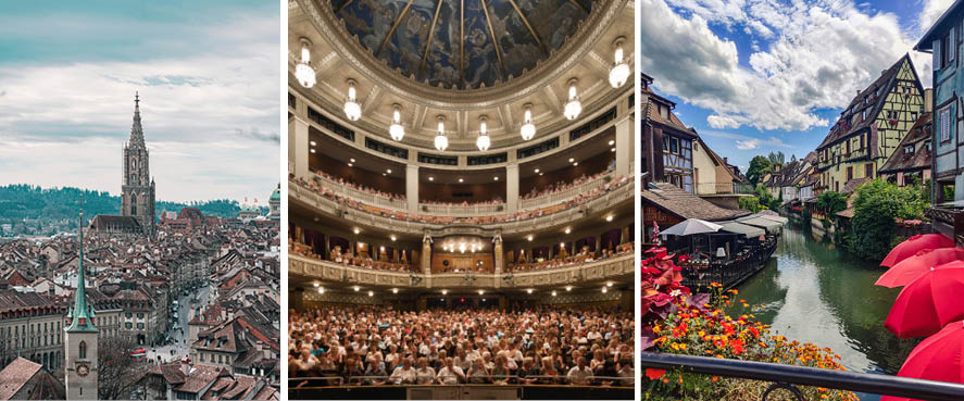 Stuttgart - Berne - Colmar-Dijon